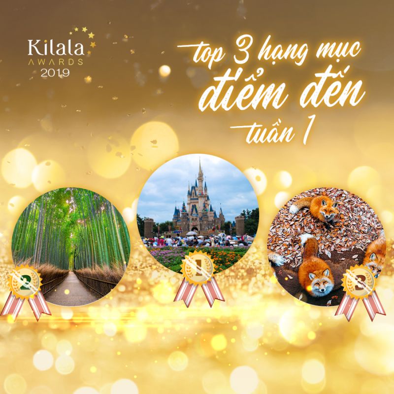 Top 3 hạng mục điểm đến Top 3 hạng mục điểm đến